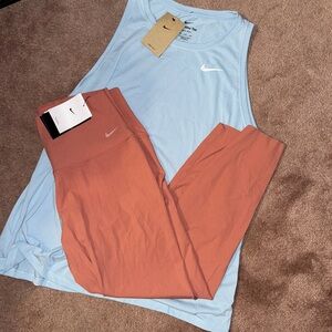 Womens Nike Leggings and tank top NEW Women’s XL